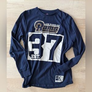 Los Angeles Rams Navy Long Sleeve Shirt